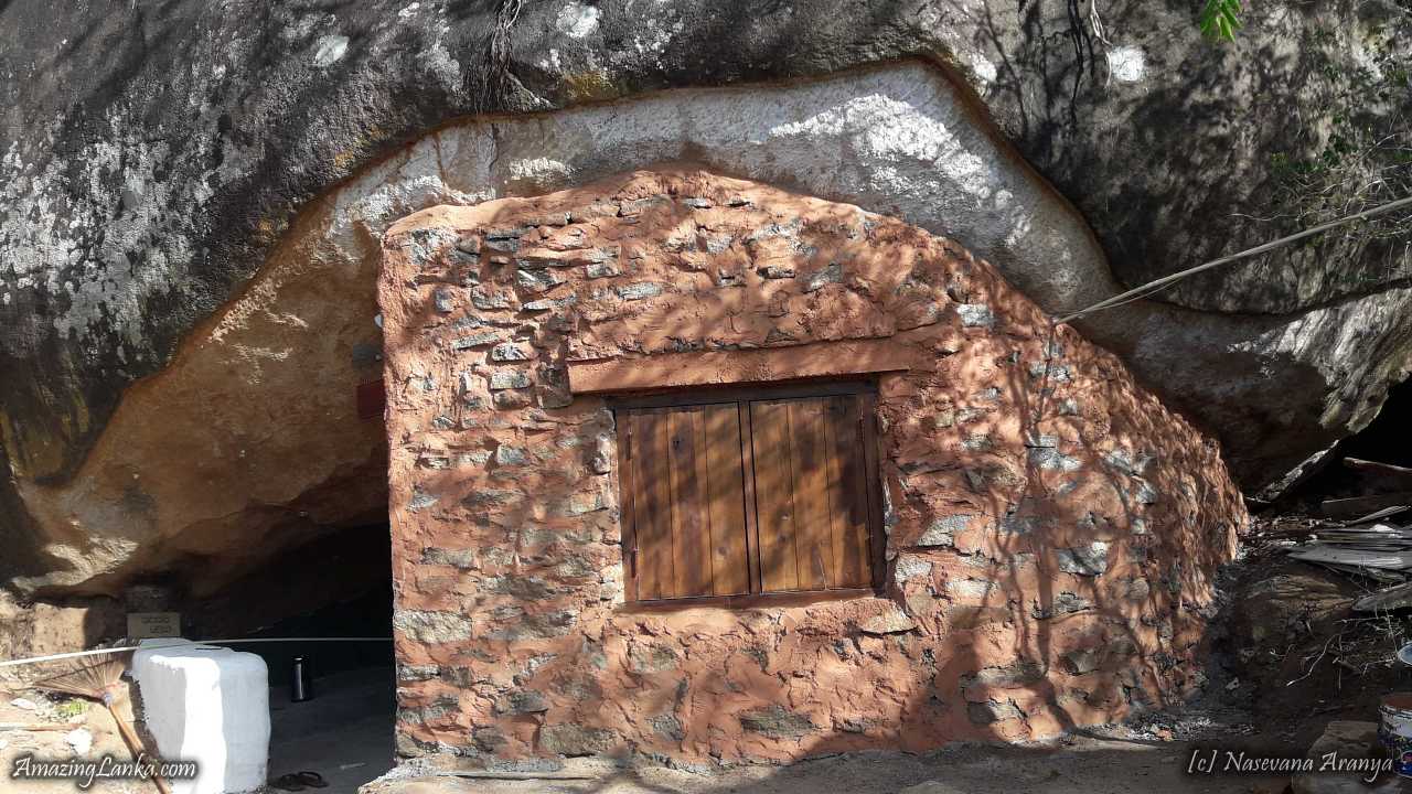 Ancient dripledge caves of Nagollakanda Na Sevana Aranya Senasanaya Archaeological Site