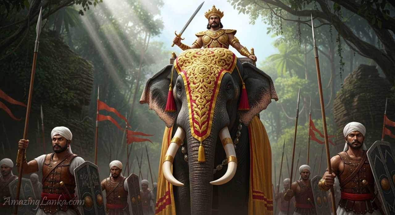 King Sitawaka Rajasinghe I [1581-1592 CE] | AmazingLanka.com